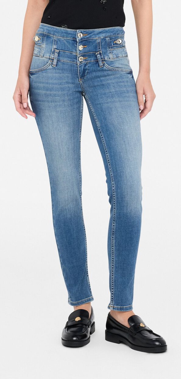 Liu Jo Jeans skinny a vita alta
